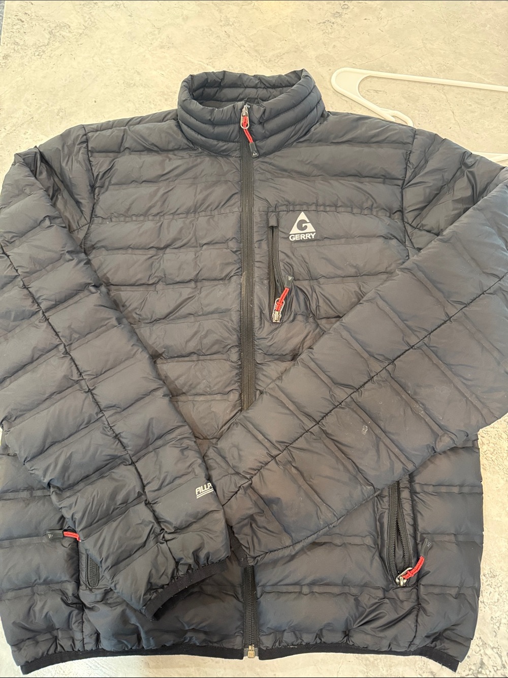 Gerry Weber Men's Black Quilted Packable Puffer Jacket